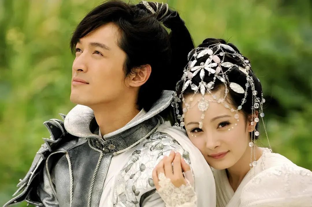 《仙剑奇侠传三》剧照,胡歌与杨幂