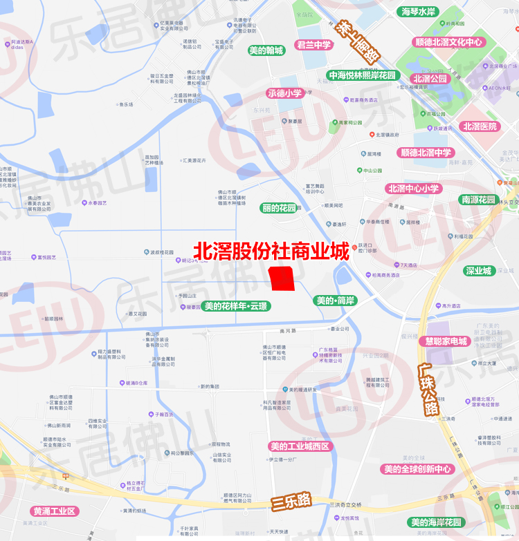 北滘拟新建大型商业综合体 就在美的花样年云璟旁