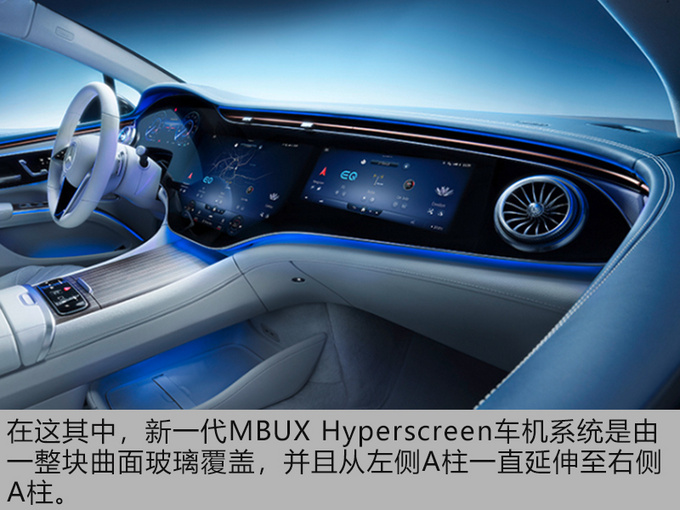 奔驰旗舰级电动车该有什么样的内饰?看完这款eqs你就明白了