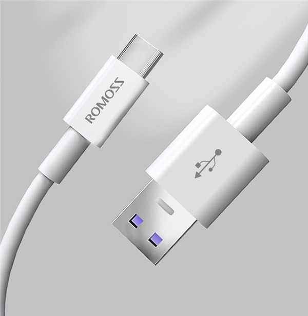 罗马仕usb-c快充数据线: 可实现华为66w超级快充