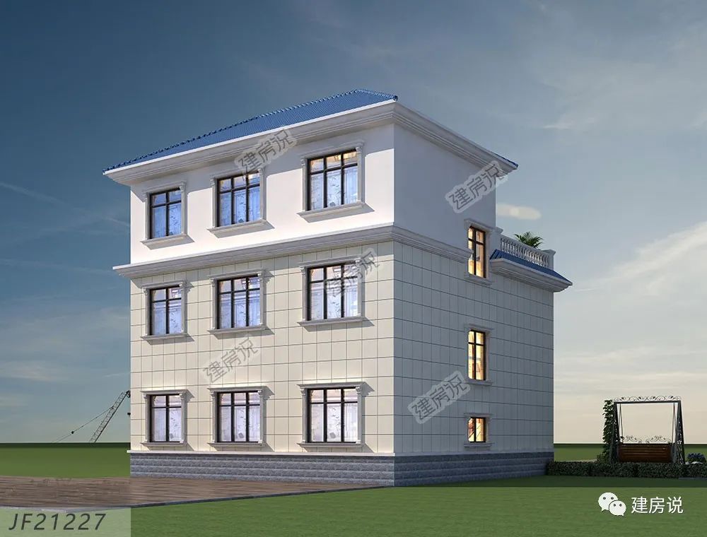 兄弟齐心一起合建中式别墅,富贵大气,三代人的骄傲,全