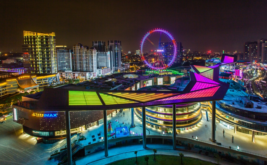 石狮世茂摩天城夜景