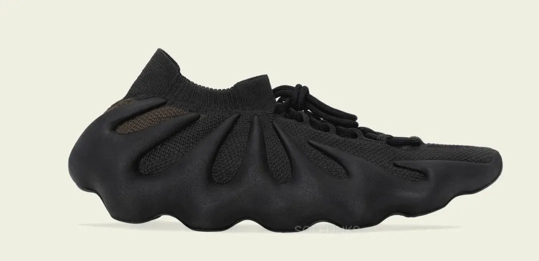 adidas yeezy 450 黑魂配色「dark slate」官方图辑曝光