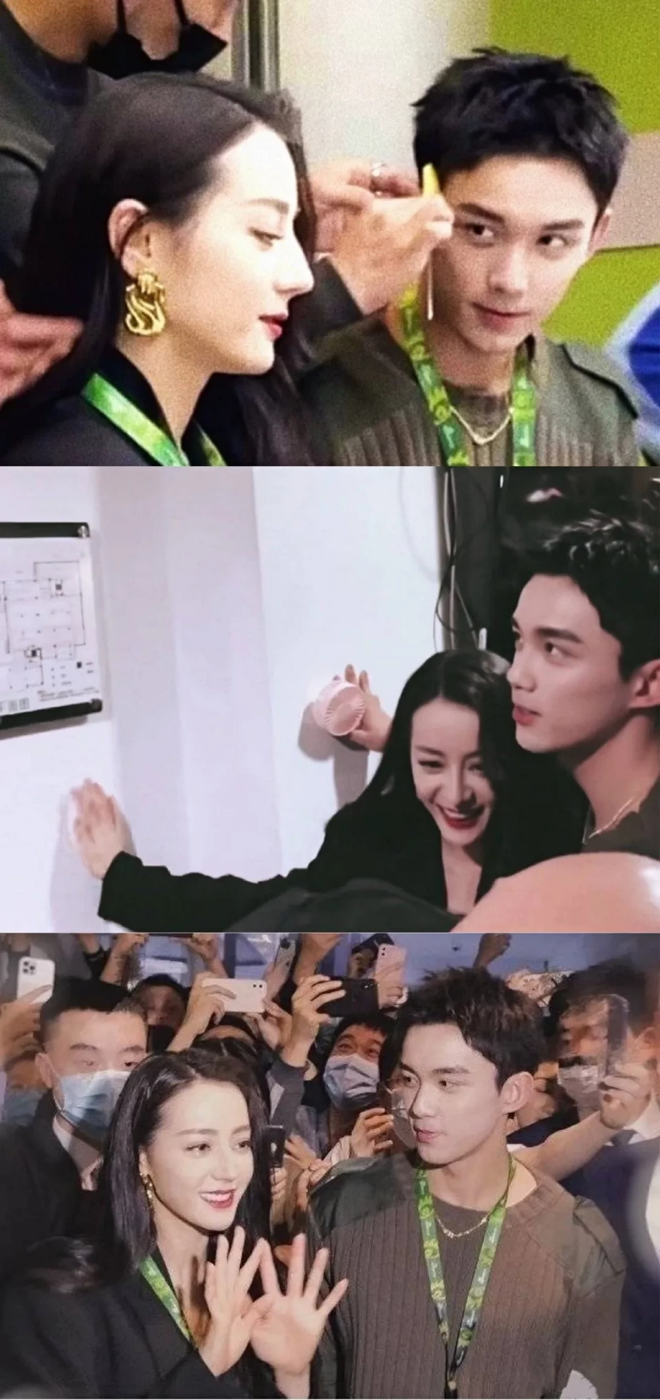迪丽热巴吴磊甜蜜照曝光!网友:超甜,我嗑的cp成真了?