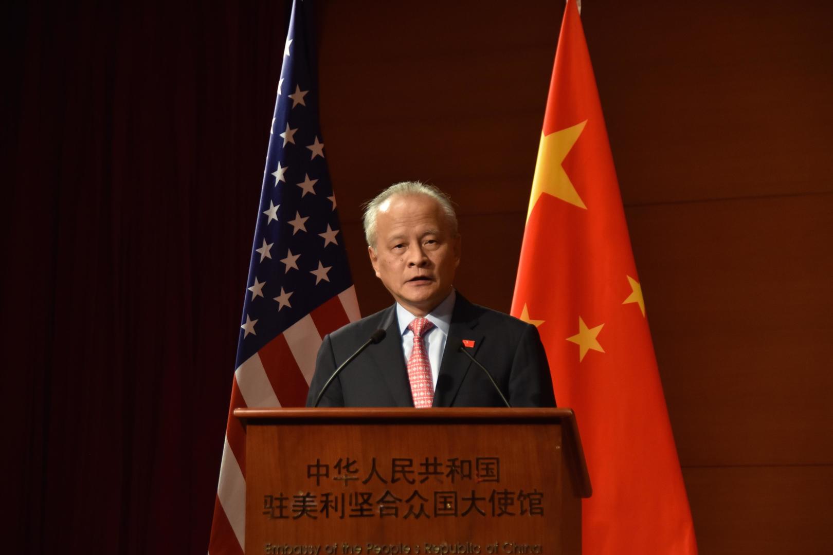 崔天凯发表辞别信8年驻美大使的情与义