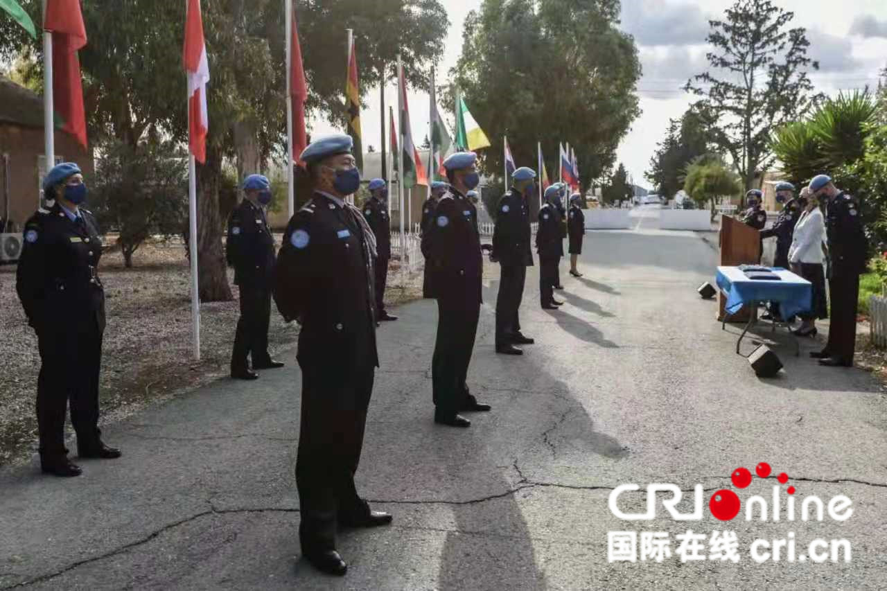 (青春在海外飞扬)中国驻塞浦路斯维和警察用青春守护和平与安宁_for