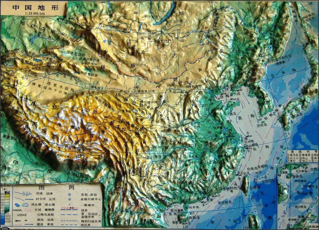 仔细看中国地形图,你就明白中华民族是怎样形成的_网