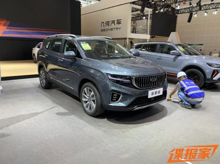 2021天津车展探馆:新款吉利豪越实车_凤凰网汽车_凤凰网