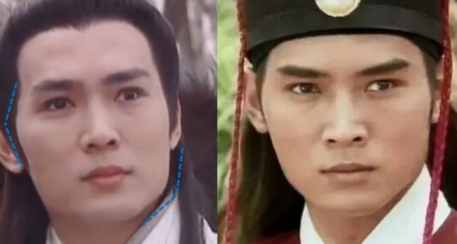 陆毅也是正统帅哥,他的五官精致程度,和古典美女何晴不相上下.