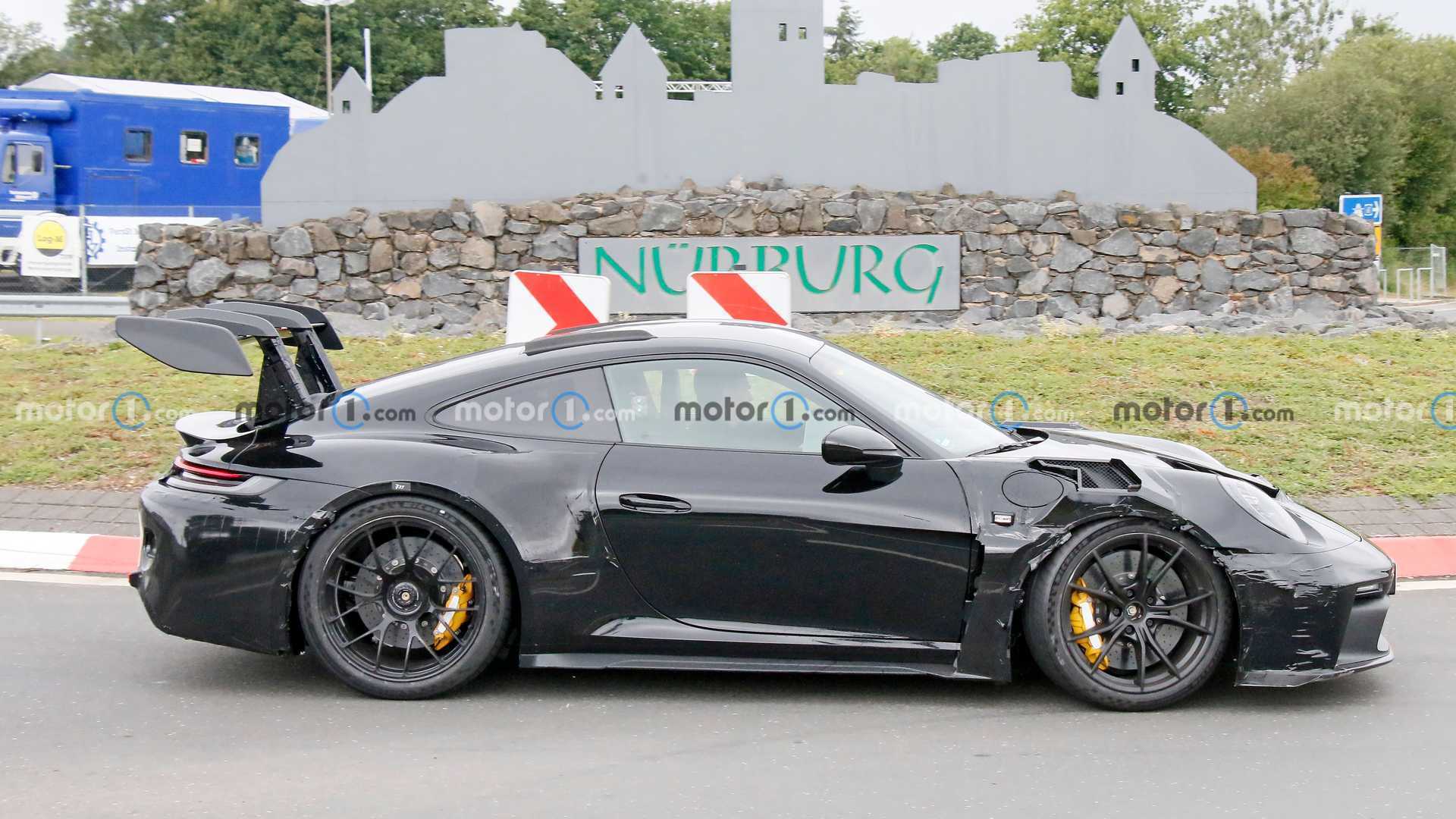 全新保时捷911 gt3 rs谍照曝光__凤凰网