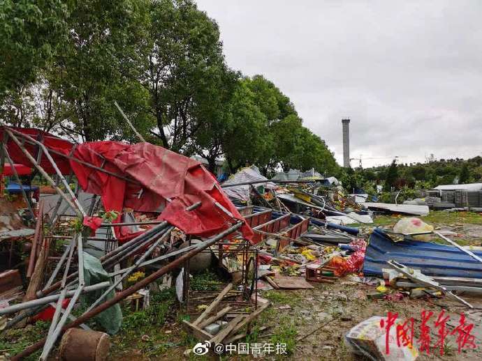 致8死280伤多图直击武汉特大龙卷风核心现场