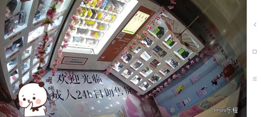 成人用品店内部(受访者供图)
