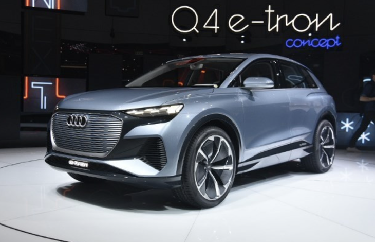 一汽奥迪q4etron将于2022年投产续航里程可达550km