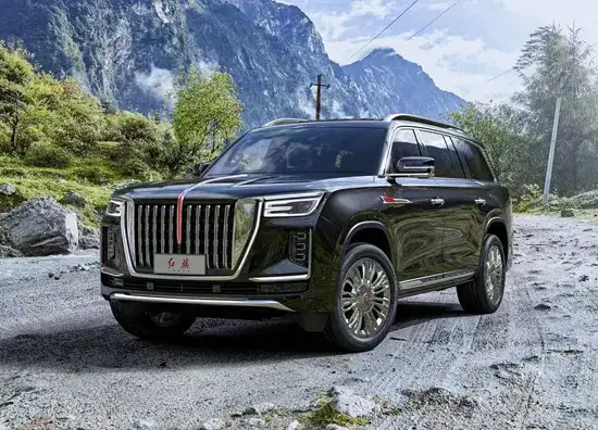 【e汽车】定位旗舰级suv,一汽红旗ls7实车曝光