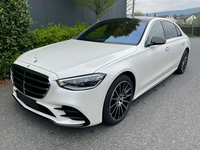 奔驰全新s 500 l实拍搭3.0t双增压/配裸眼3d仪表-图1