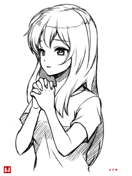 漫画人物的手势怎么画?