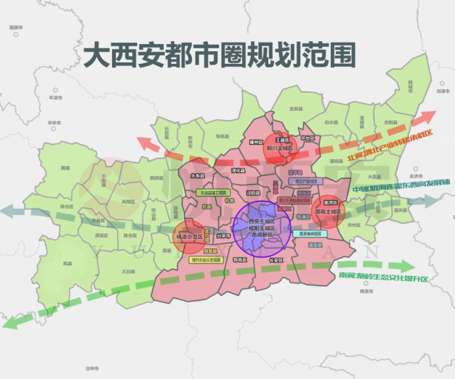 而近日陕西省发改委在"十四五"规划《纲要》中更是对西安都市圈培养