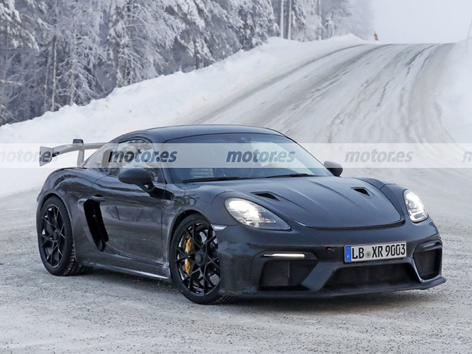保时捷718caymangt4rs无伪谍照搭40l对置引擎2021年内发布