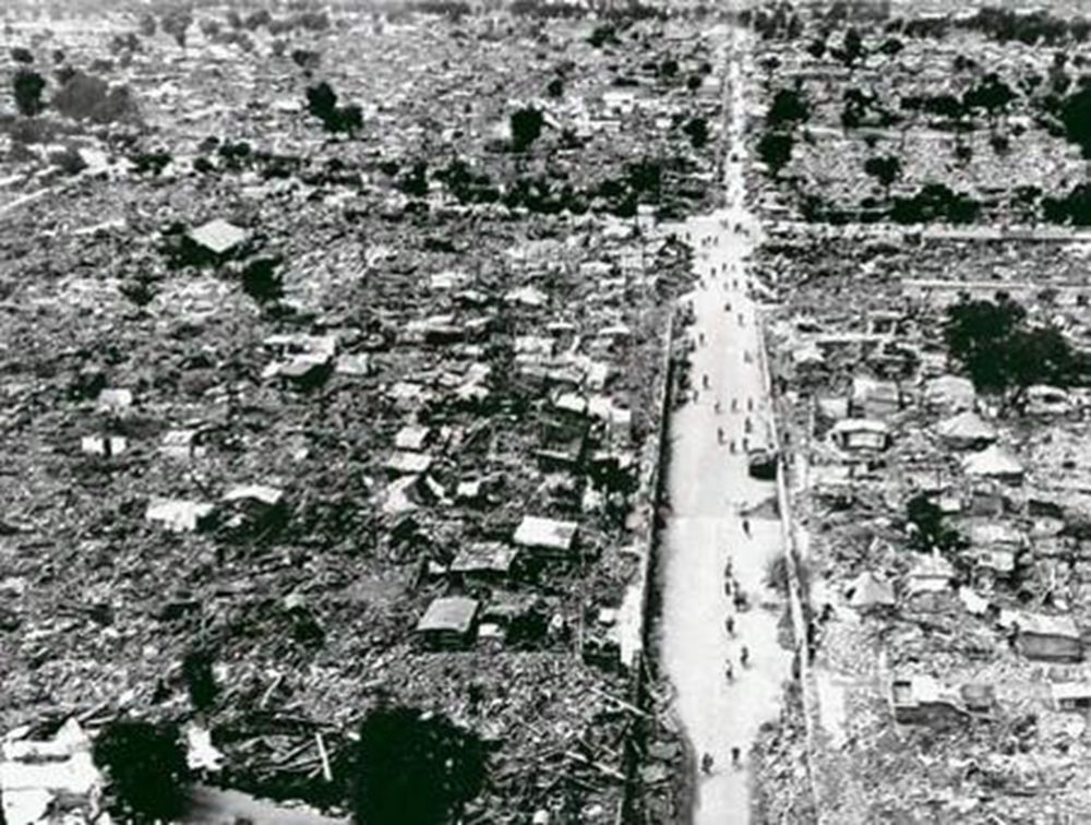 一次死伤4万多人的河北大地震1966年3月8日邢台发生72级地震