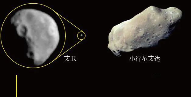 艾卫小行星也有卫星直径:月球的万分之八