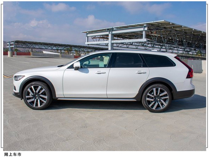 沃尔沃v90cc2022款,大众旅行车蔚揽 沃尔沃全新v90跨界版实拍搭20t引擎越野套件带全景天窗