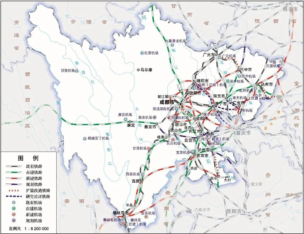 《规划纲要》提出 未来四川将推进宜攀,西香等高速公路建设 形成