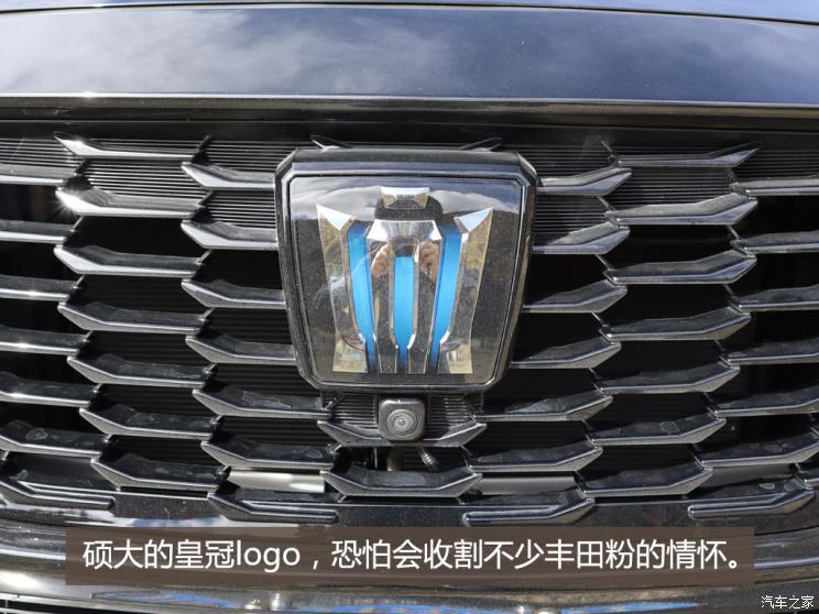 汉兰达劲敌来了试驾一汽丰田皇冠陆放