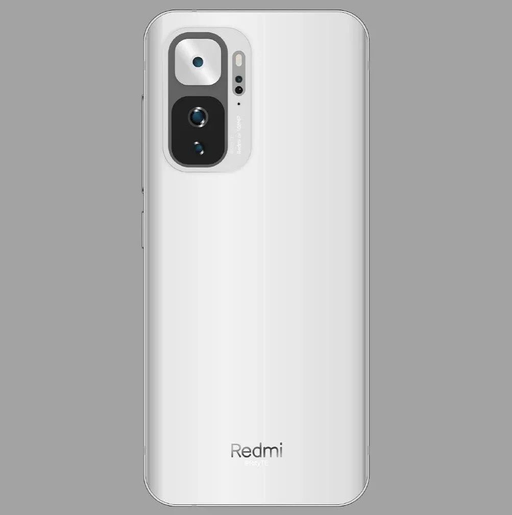 早些时间,有疑似 redmi k40 pro 的工程样机被曝光出来,正面为居中挖