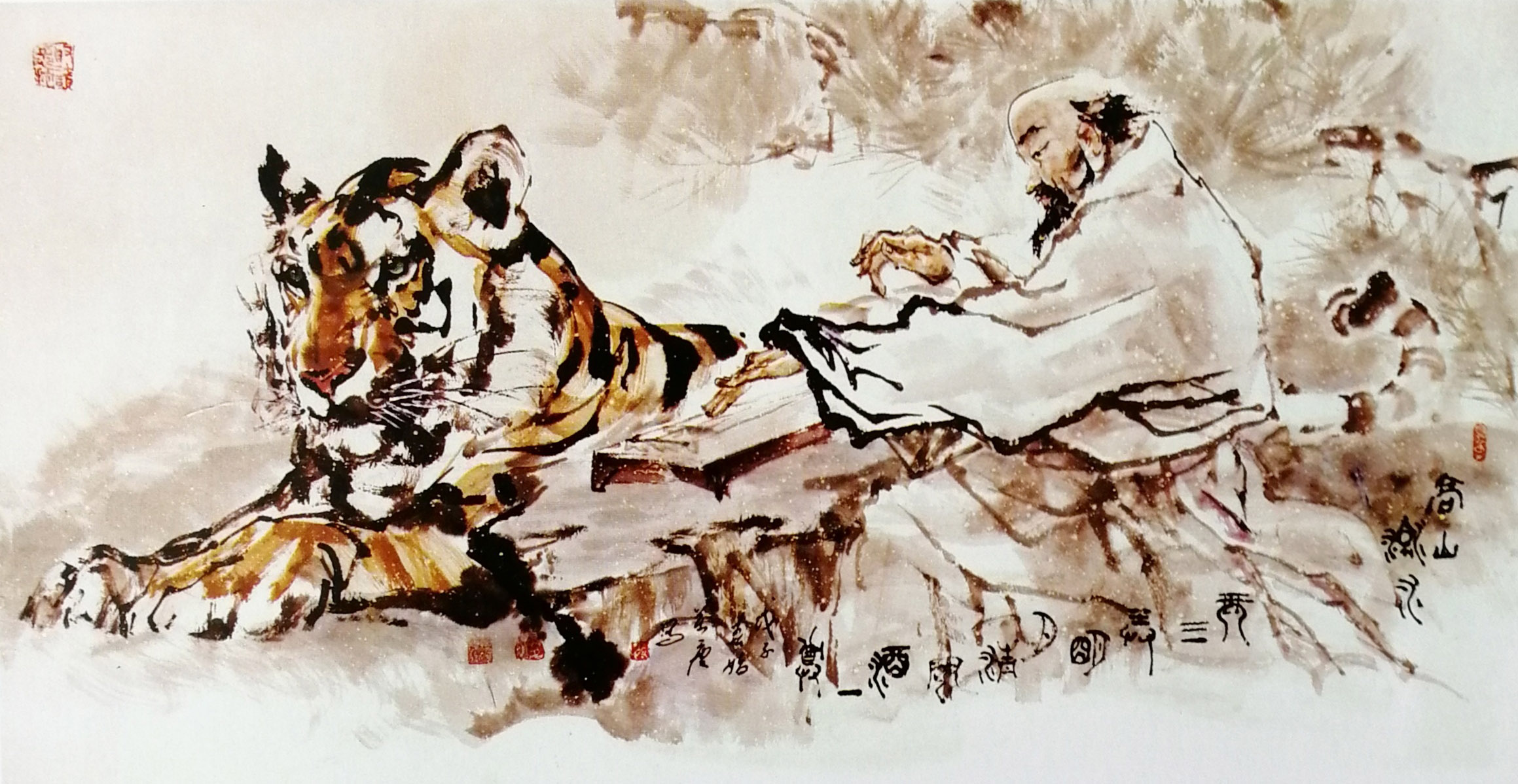 气韵生动,传神移情—著名画家【萧万庆】佳作欣赏