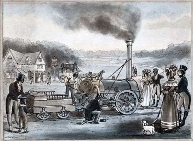 蒸汽时代(图片来源于网络)毫无疑问,英国工业革命(1760s-1830s)是