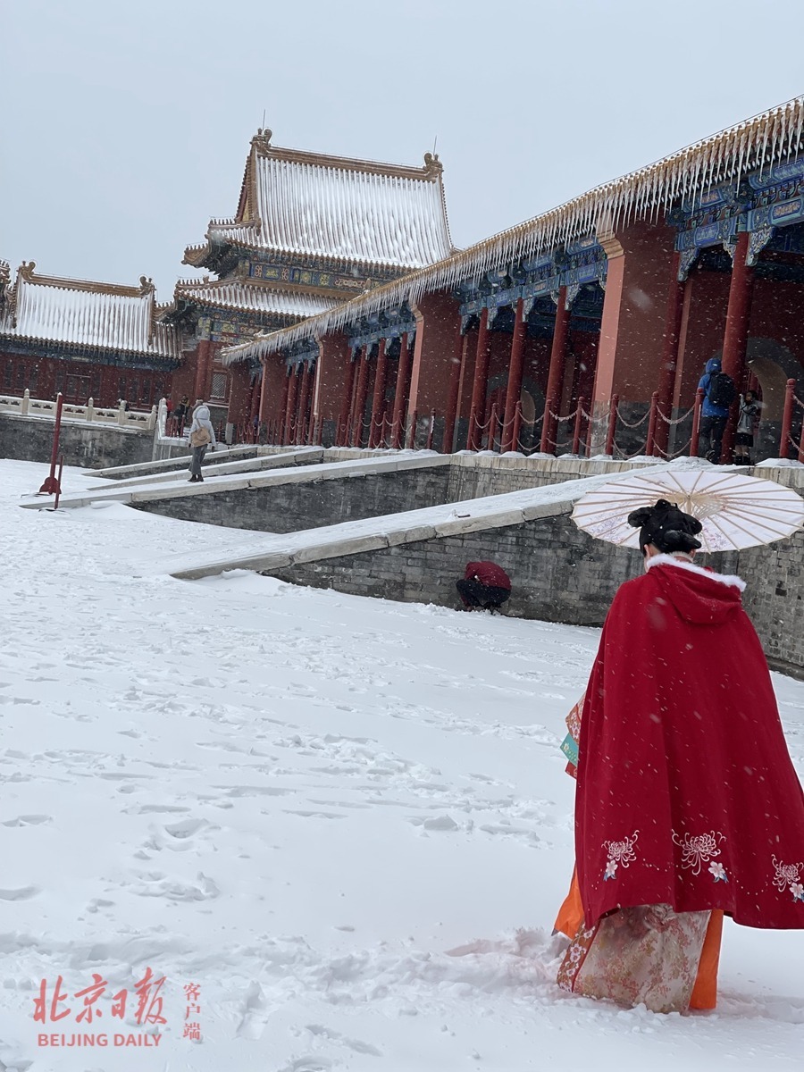 一夜梦回紫禁城!故宫雪景大片来了