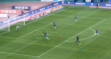 吴曦回归申花首秀,就贡献进球.