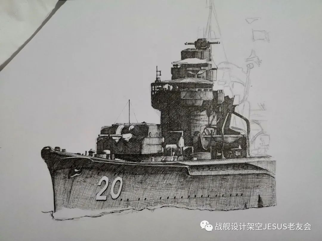 居士画廊军舰艺术画放送3