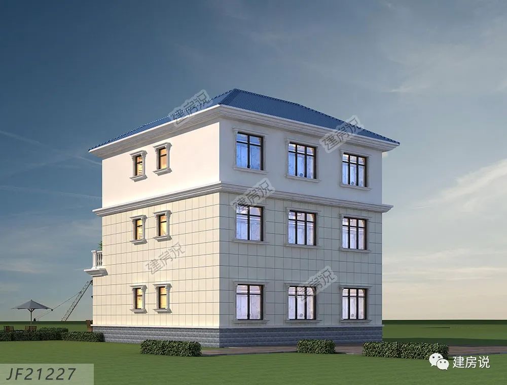 兄弟齐心一起合建中式别墅,富贵大气,三代人的骄傲,全