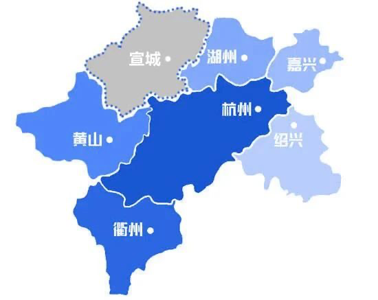 加上杭州西站的建设,可以进一步拉近衢州,黄山,宣城这几个都市圈成员