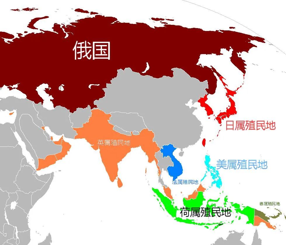 二战前的亚洲,泰国被围困在一众西方殖民地的中间,充当了缓冲区角色