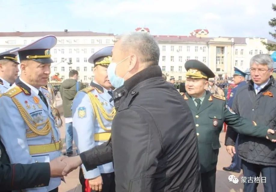 对蒙古国武装力量派兵参加在乌兰乌德举行的阅兵式表示衷心感谢