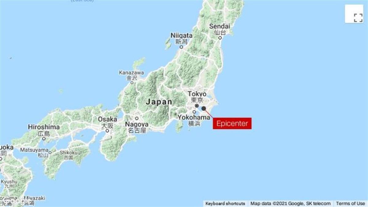 日本千叶县西北部发生61级地震手机应用程序提前预警