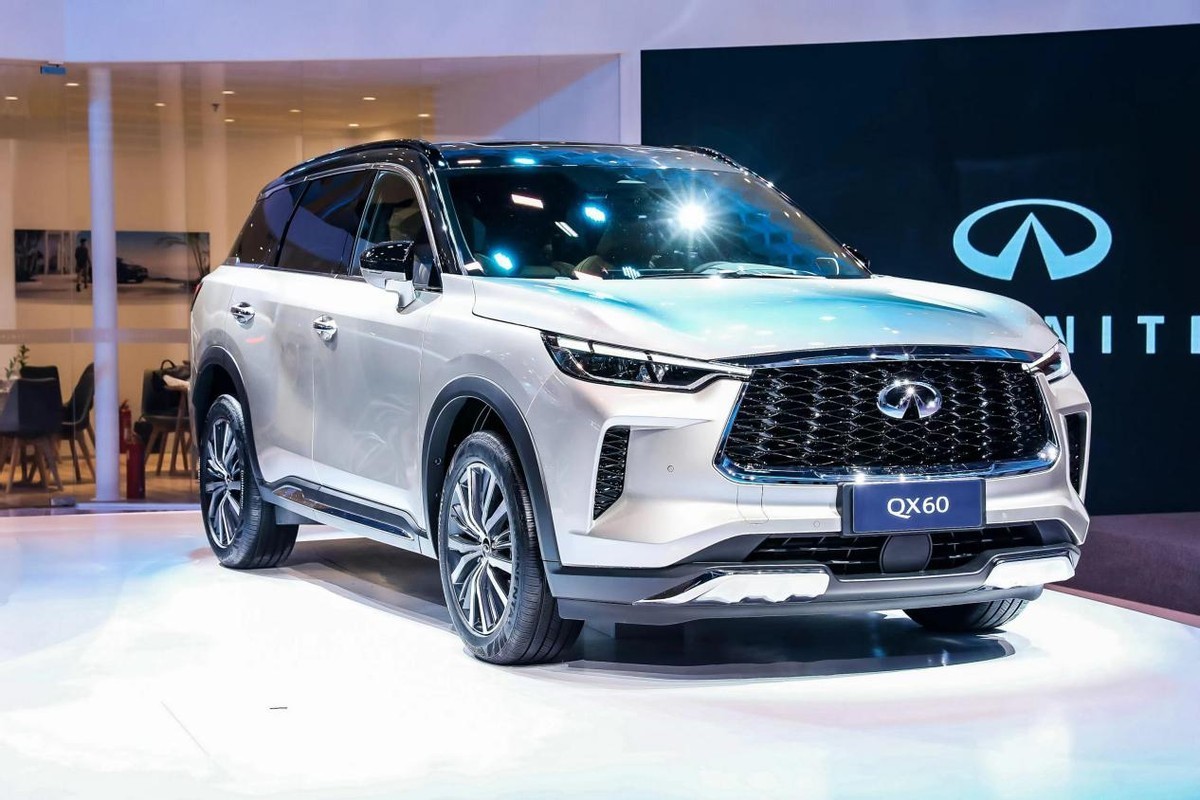 2021广州车展东风英菲尼迪qx60中国首秀亮相