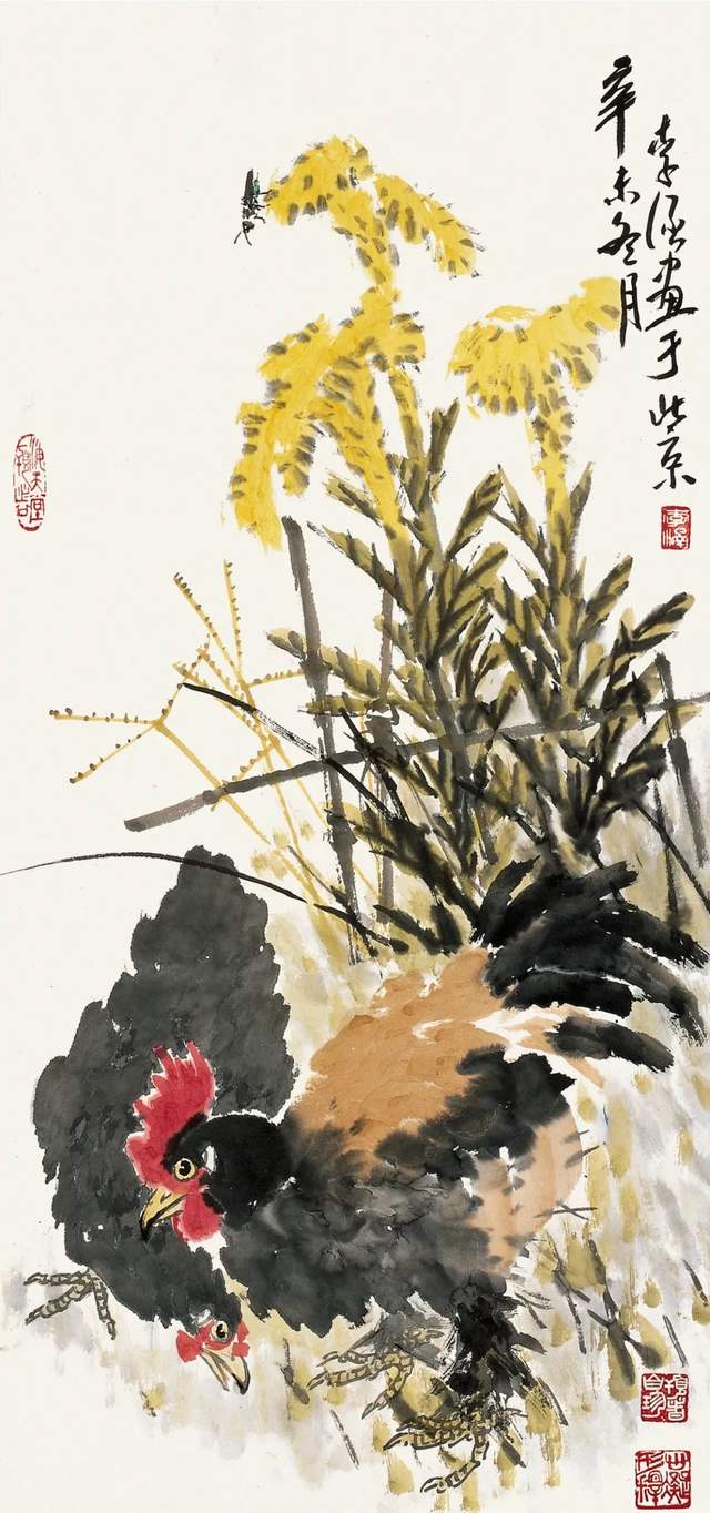 李涵国画作品