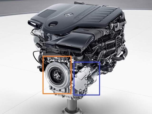 以电气化改造为核心 奔驰c级/m254发动机下线_凤凰网汽车_凤凰网