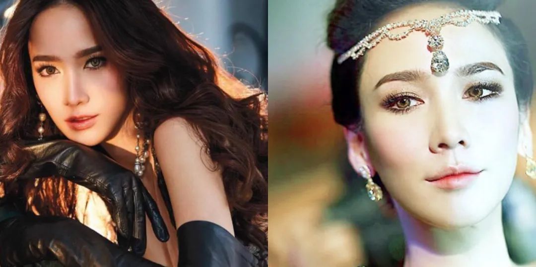 流二十多年的纯泰血女星的aump由其超高的美商一度成为 泰国整容模板