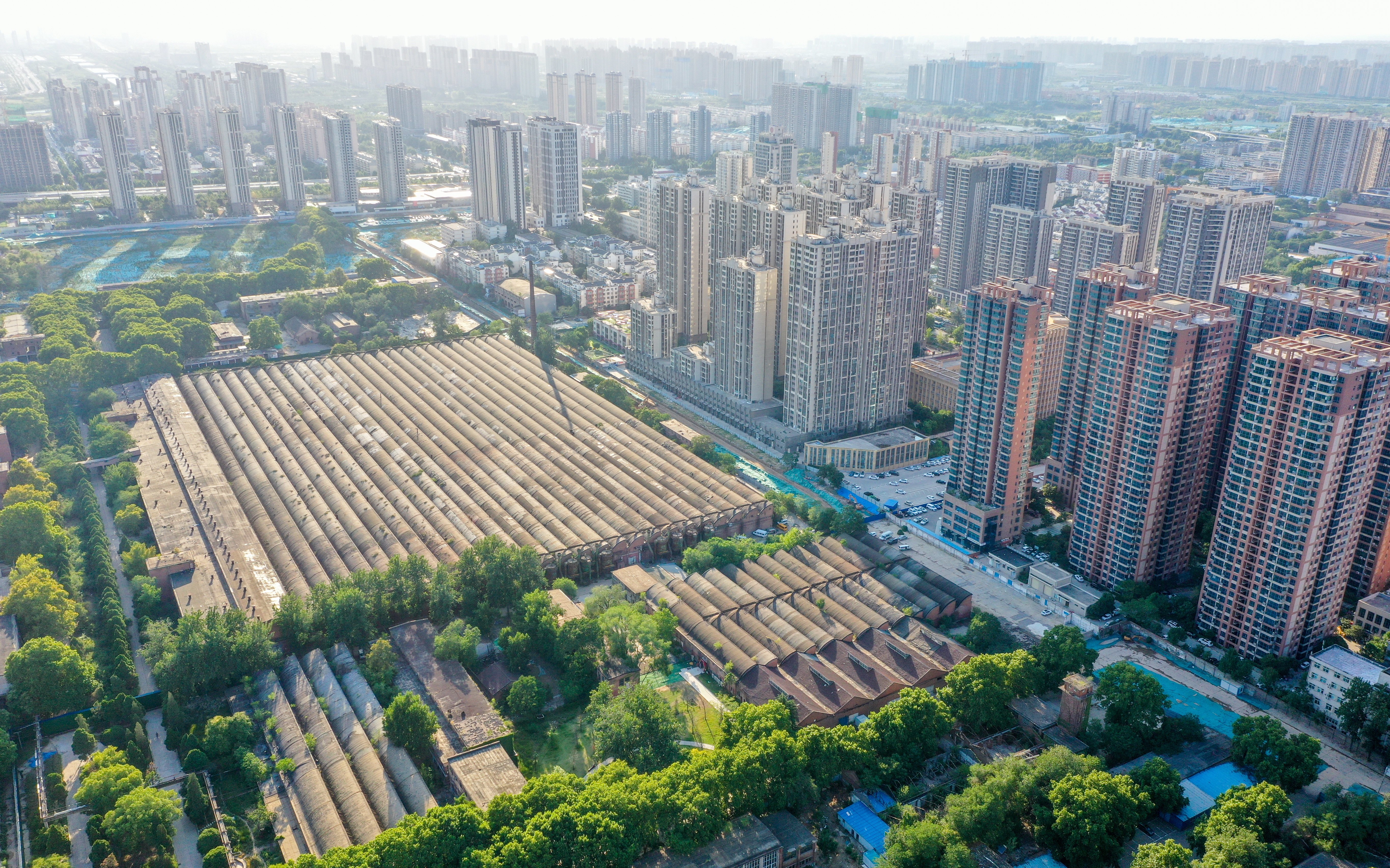 郑州二砂文化创意园。图/IC photo