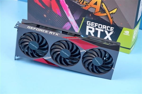 "甜品"神器!七彩虹战斧rtx 3050 8g豪华版显卡图赏