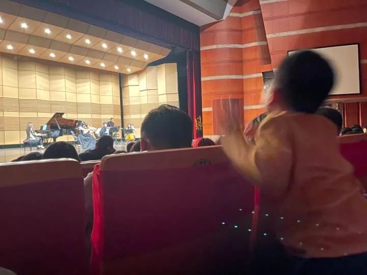 6岁小朋友在音乐会上大声点歌《孤勇者》 开心到模糊!