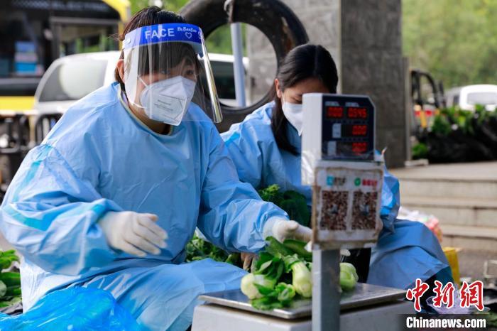 上海战疫录单月完成保供套餐26万单菜管家保障居民菜篮子