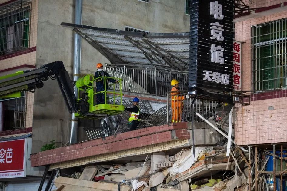 湖南长沙市望城区金山桥街道金坪社区盘树湾一居民自建房发生倒塌事故