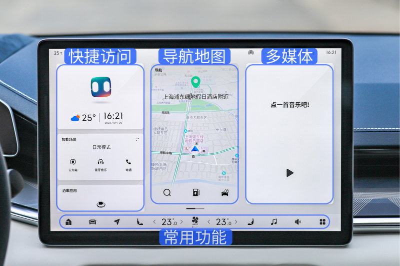 智能化程度全面提升 极氪001车机解析_凤凰网汽车_凤凰网