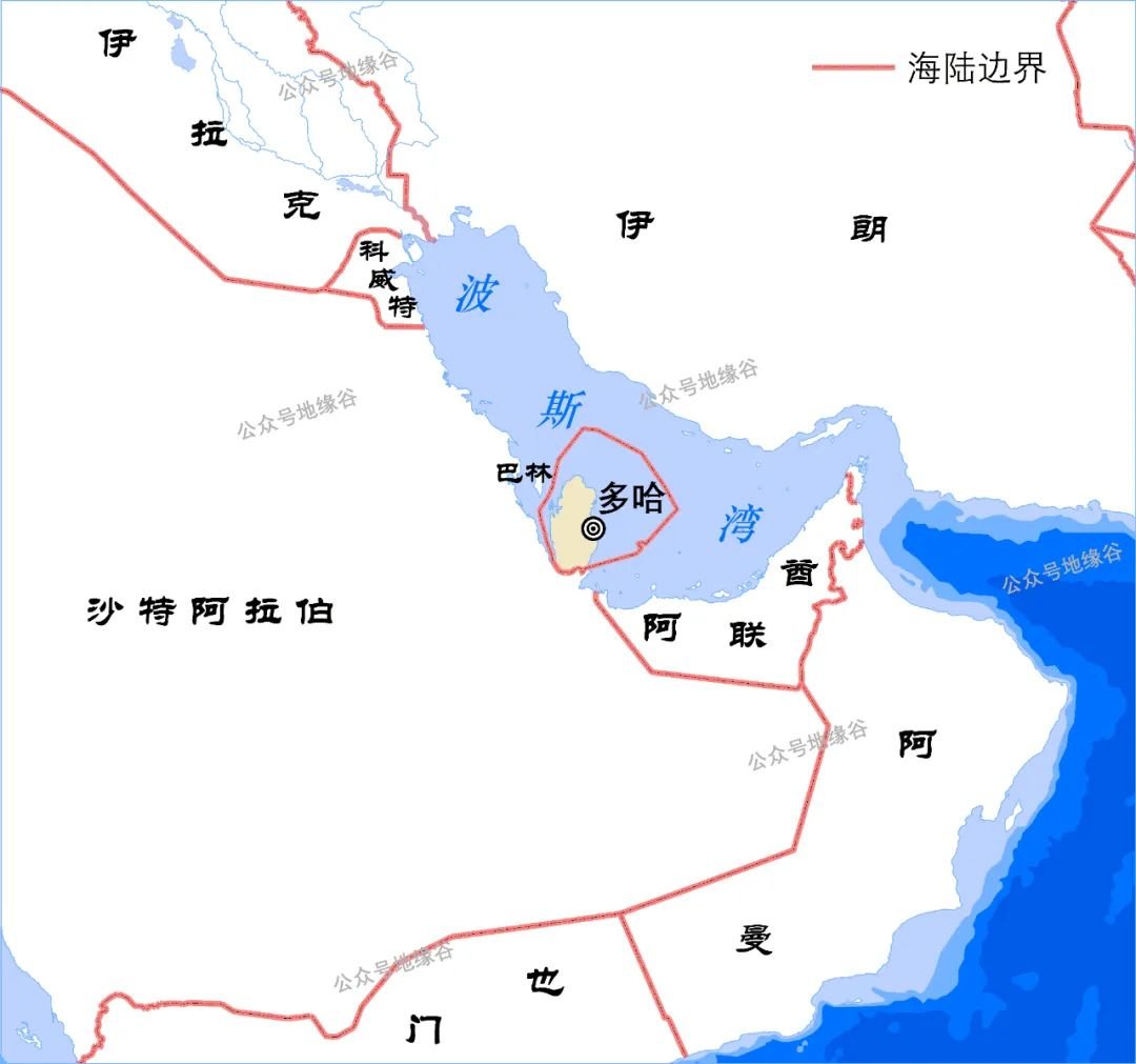 卡塔尔，差点变成岛国