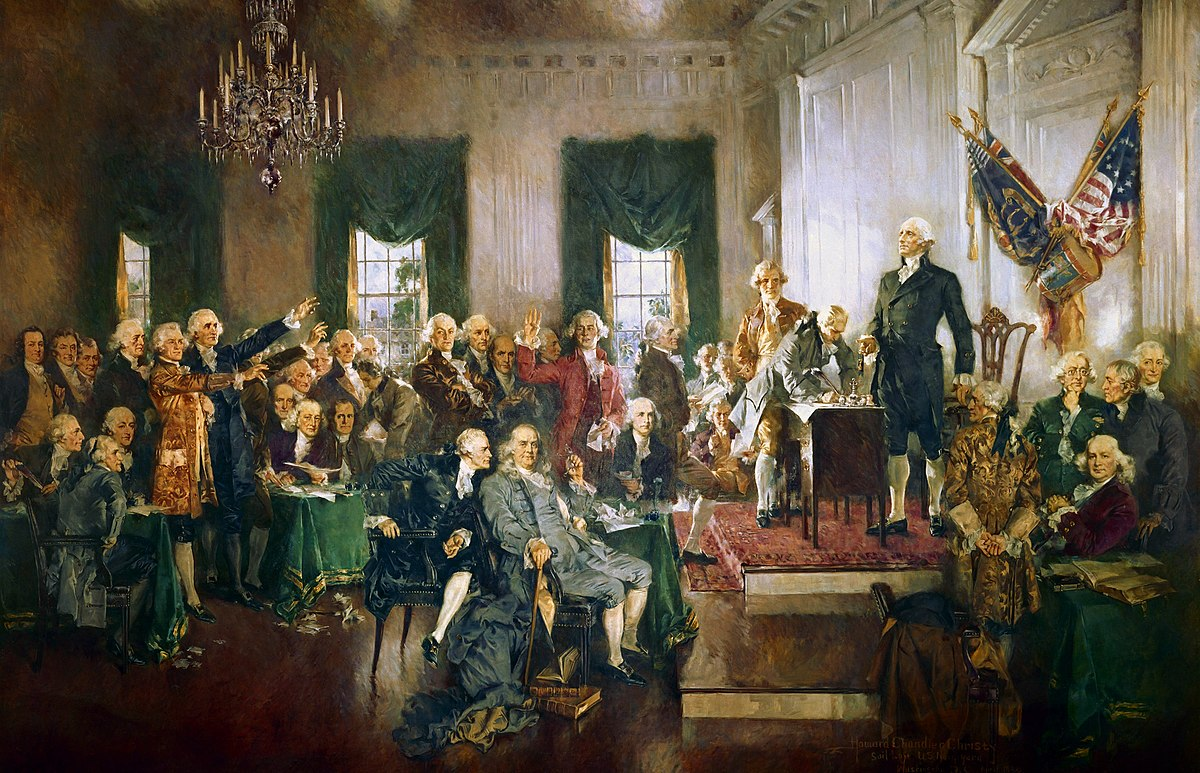Howard Chandler Christy / Signing of the Constitution